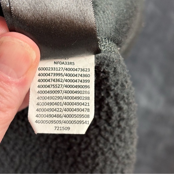 The North Face Men’s Fleece Gray Utility Jacket Sz Large - Picture 15 of 16